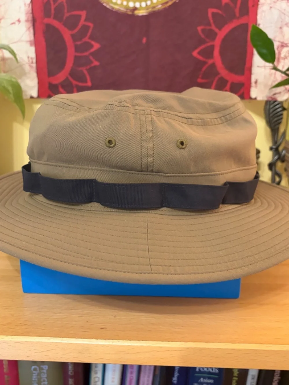 The North Face Class V Brimmer Hat Khaki Boonie Bucket L/XL Outdoor Hiking